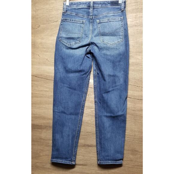 American Eagle Jeans Womans Size 4 Blue Vintage Hi-Rise 5 Button Fly - Picture 6 of 9